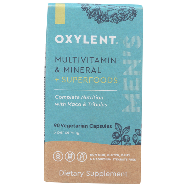 Oxylent Multivitamin Mineral Superfood Sup 90 ct | Shipt
