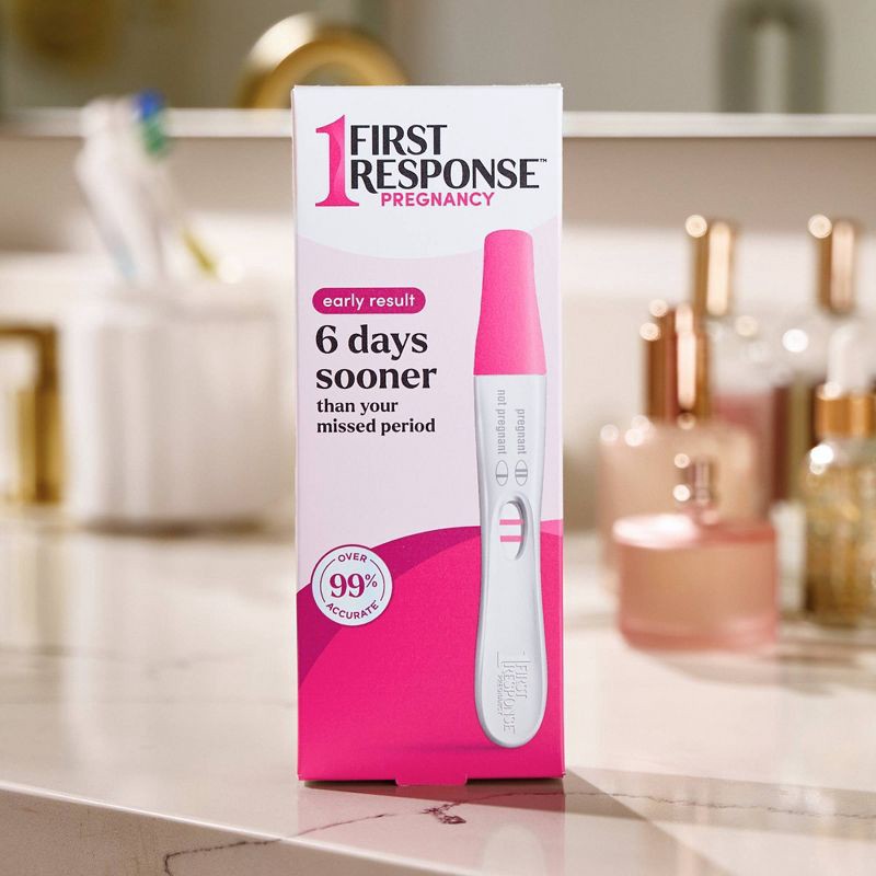 slide 2 of 10, First Response Early Result Pregnancy Test, 1 ct