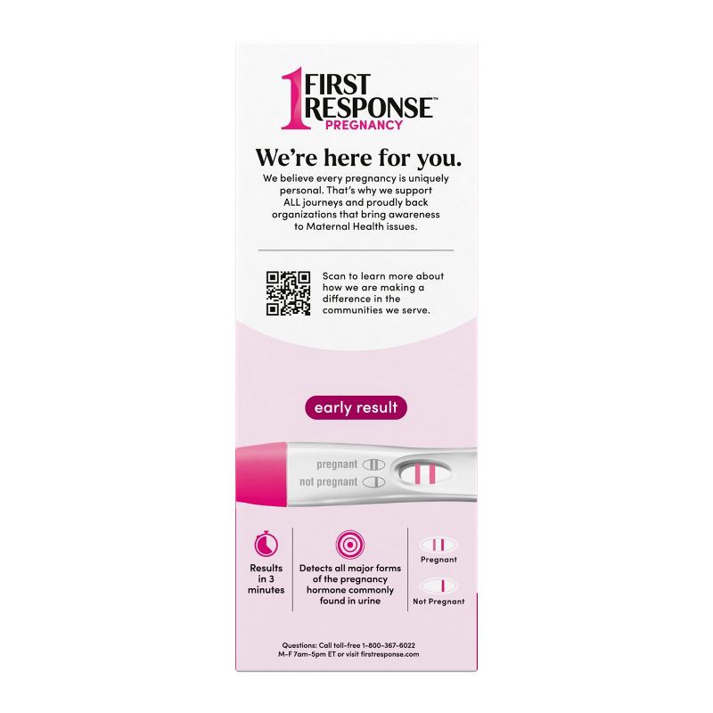 slide 3 of 11, First Response Early Result Pregnancy Test, 1 ct