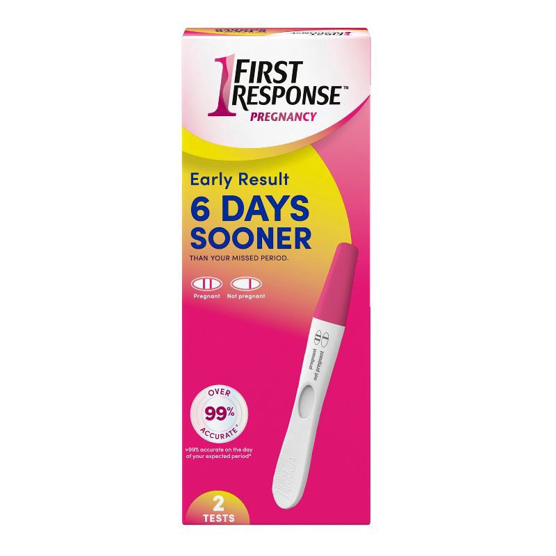 slide 1 of 8, First Response Early Result Pregnancy Test, 1 ct