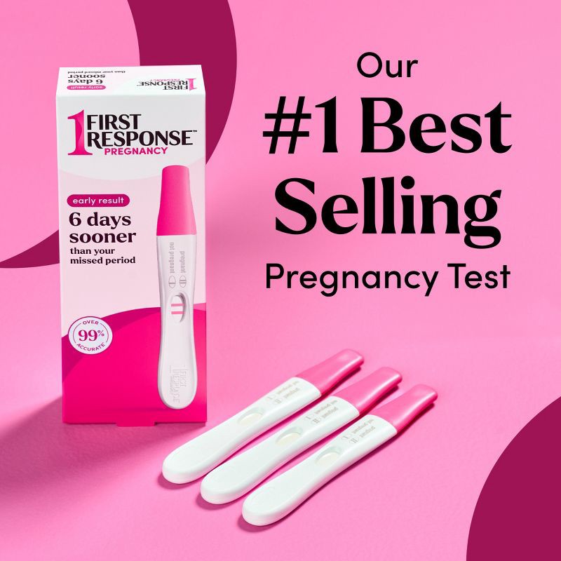 slide 10 of 11, First Response Early Result Pregnancy Test, 1 ct