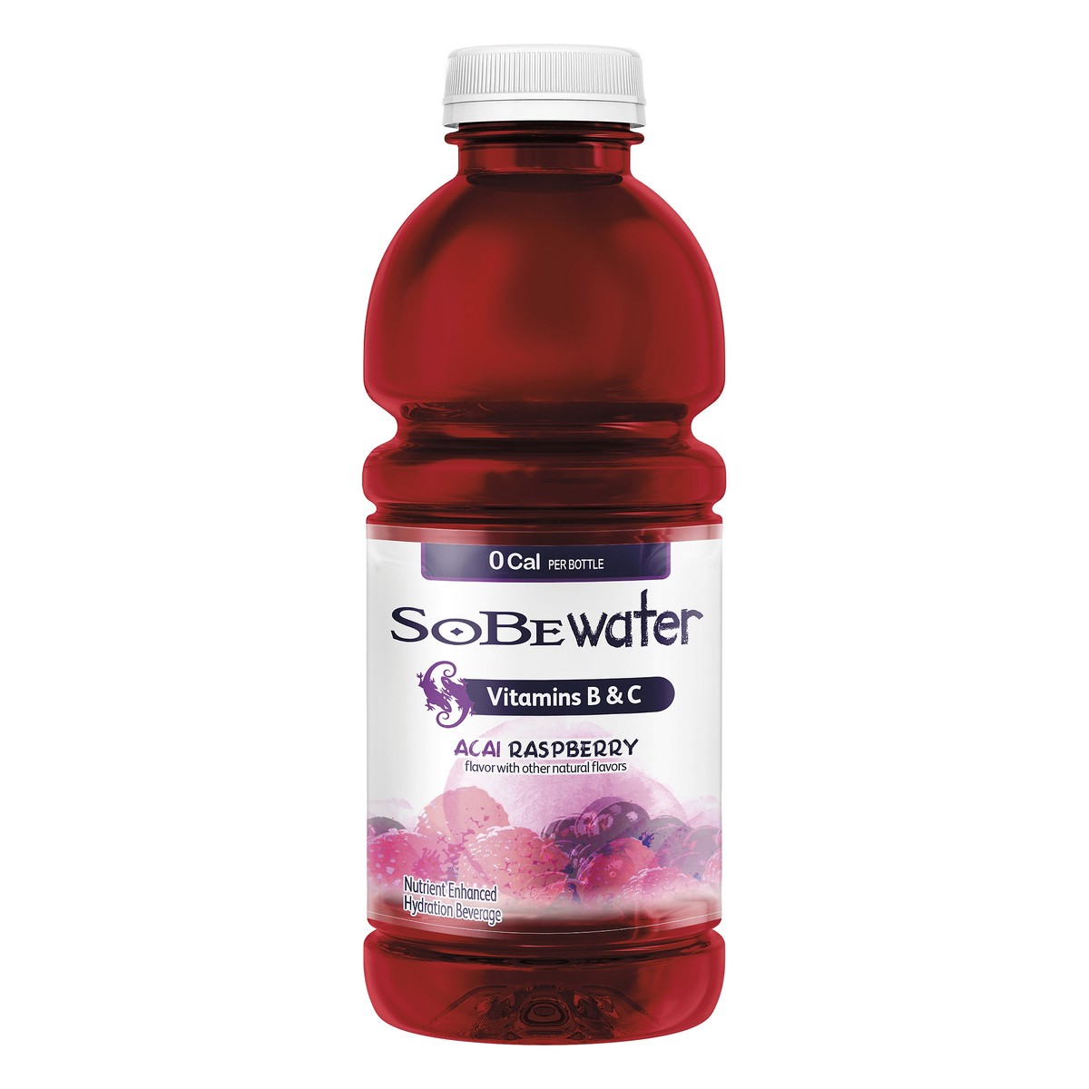 slide 5 of 6, SoBe Water Nutrient Enhanced Acai Raspberry Hydration Beverage 20 oz, 20 oz