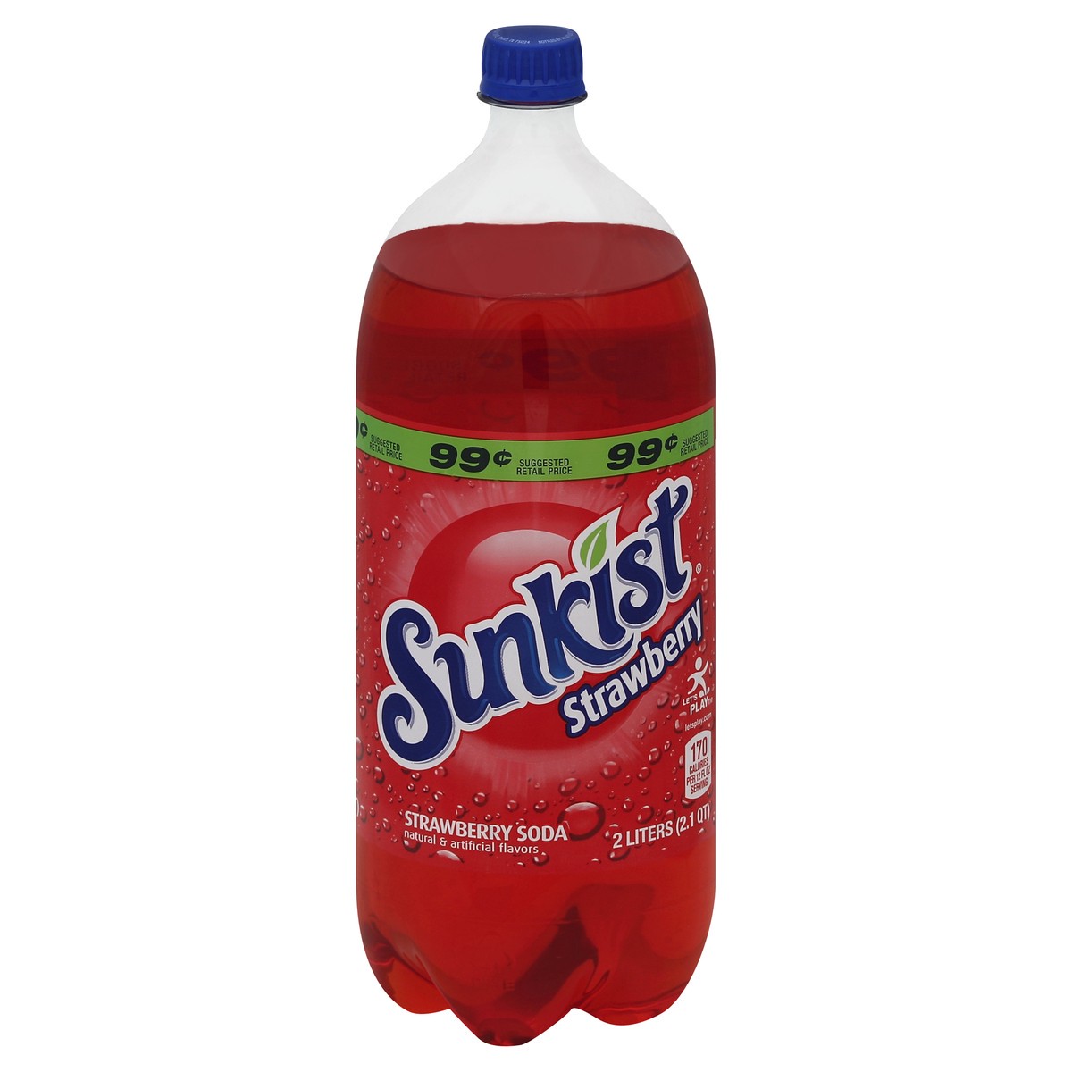 slide 2 of 5, Sunkist Soda - 2 liter, 2 liter