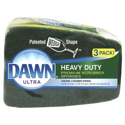 Dawn Heavy Duty Scrubber Sponge 3 Each