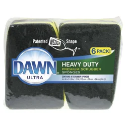 Dawn Heavy Duty Scrubber Sponge 6 Each