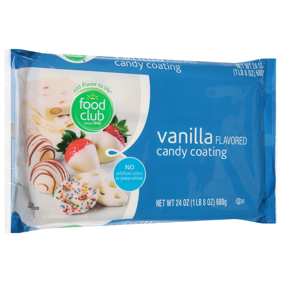 slide 2 of 11, Food Club Vanilla Candy Coating, 24 oz