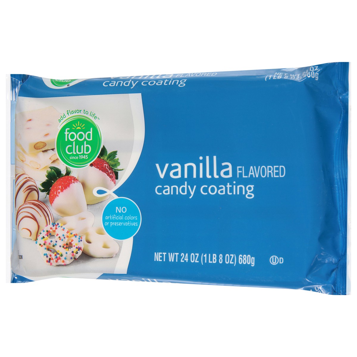 slide 3 of 11, Food Club Vanilla Candy Coating, 24 oz