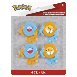 Unique Pokemon Disc Launcher 4ct