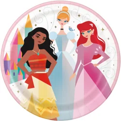 Disney Princess 9" 8ct Dinner Paper Plates