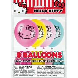 Hello Kitty Friends 12 Inch Balloon 8ct