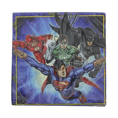 slide 1 of 1, American Greetings Justice League 2 Lunch Napkins, 16 ct