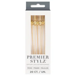 Unique Bamboo Cocktail Picks