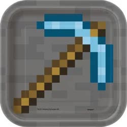 Unique 6-7/8 Inch Minecraft Plates 8 ea