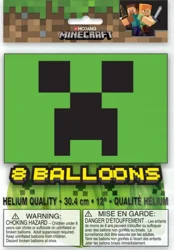 Unique Minecraft Blln 12" 2s 8ct