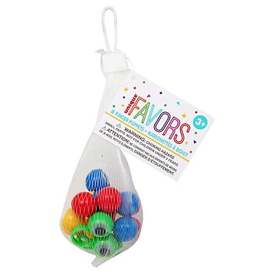 slide 1 of 1, Unique Industries Googly Eye Finger Puppet, 8 ct