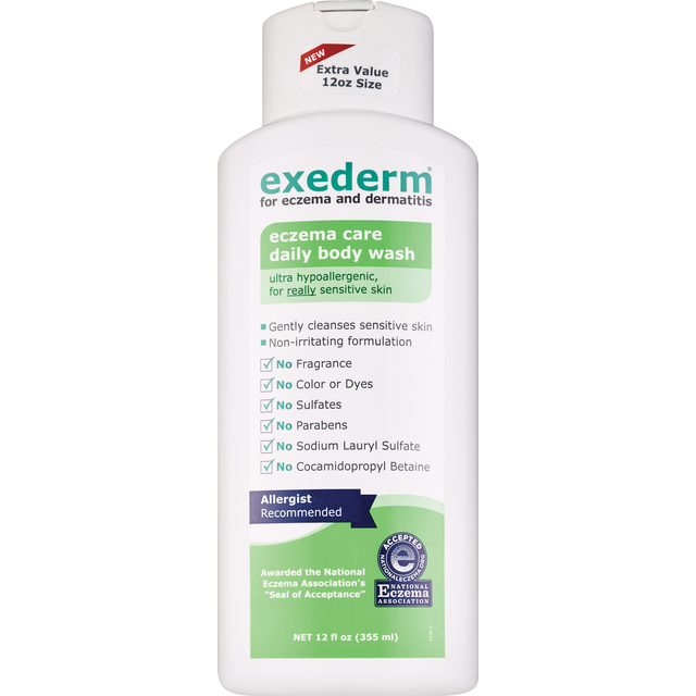 slide 1 of 1, Exederm Eczema Care Daily Bw, 1 ct