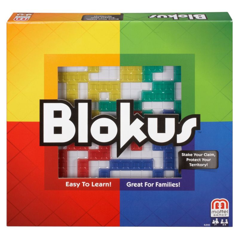 slide 1 of 11, Mattel Classic Blokus Board Game, 1 ct
