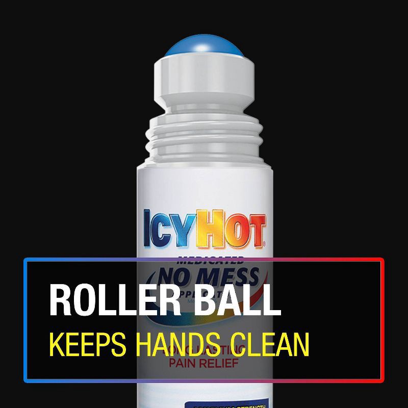 slide 4 of 6, Icy Hot with No Mess Applicator - 2.5oz, 2.5 oz