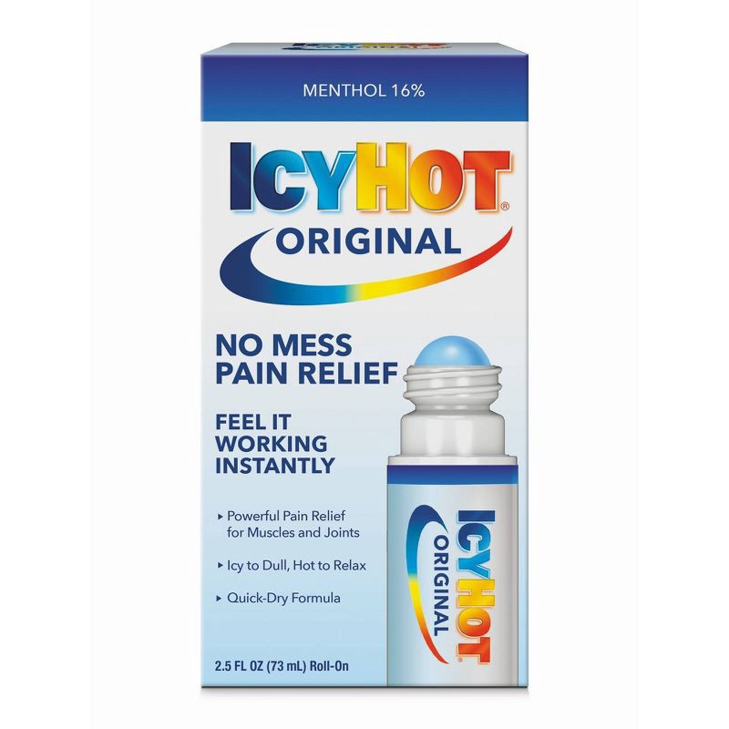 slide 1 of 6, Icy Hot with No Mess Applicator - 2.5oz, 2.5 oz