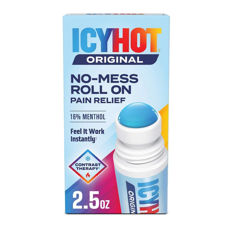 slide 1 of 10, Icy Hot Pain Relief Balm with No Mess Applicator - 2.5 fl oz, 2.5 fl oz
