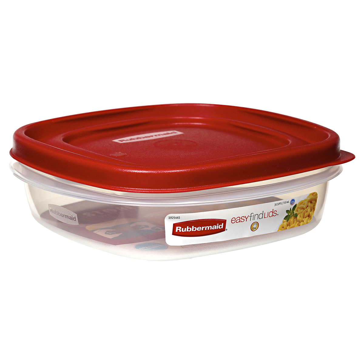 slide 2 of 5, Rubbermaid Easy Find Lids Food Storage Container, 1 ct