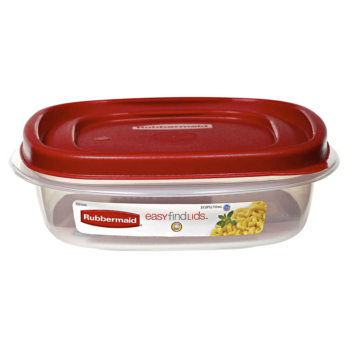 slide 5 of 5, Rubbermaid Easy Find Lids Food Storage Container, 1 ct