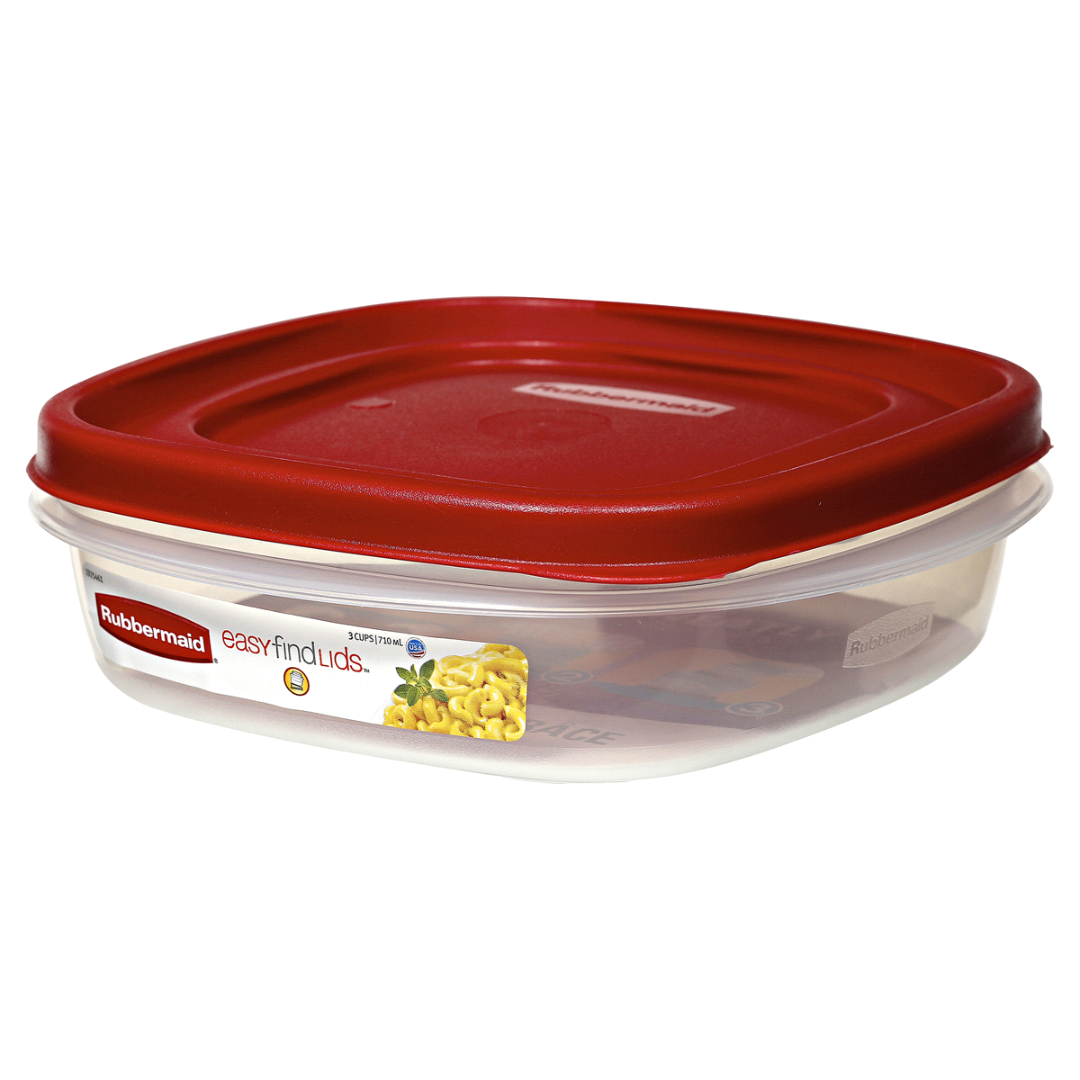 slide 3 of 5, Rubbermaid Easy Find Lids Food Storage Container, 1 ct