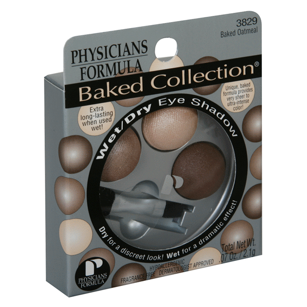 slide 1 of 1, Physicians Formula Baked Collection, Wet/Dry Eye Shadow, Baked Oatmeal, 0.07 oz