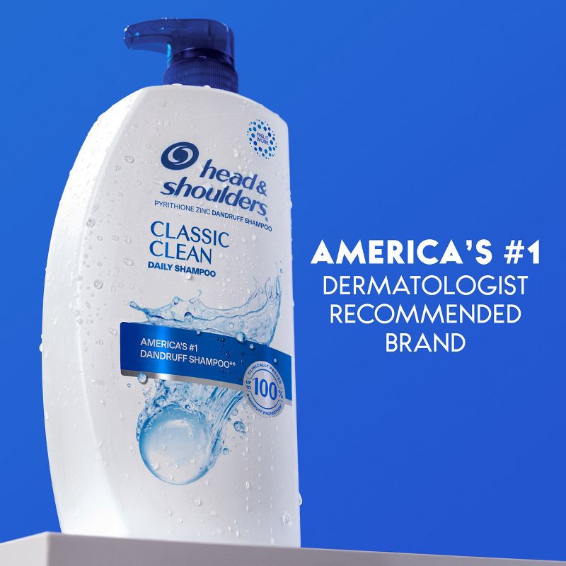 slide 7 of 13, Head & Shoulders Dandruff Shampoo, Anti-Dandruff Treatment, Classic Clean for Daily Use, Paraben-Free - 28.2 fl oz, 28.2 fl oz