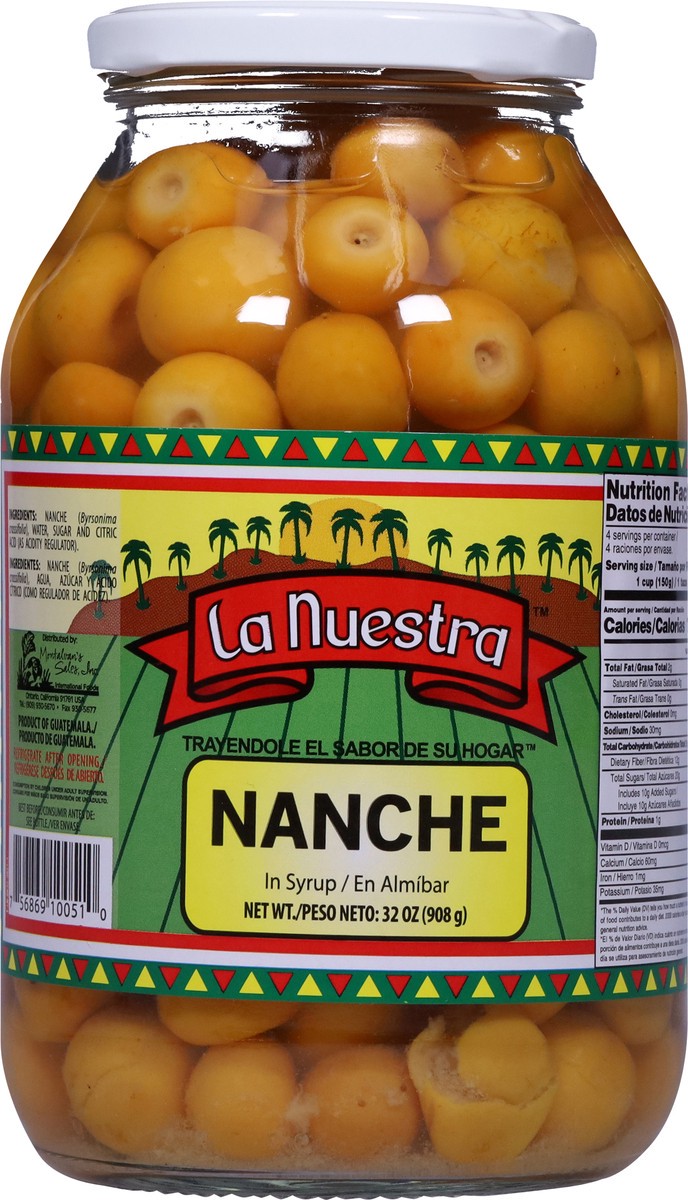 slide 12 of 14, La Nuestra Nanche in Syrup 32 oz, 32 oz