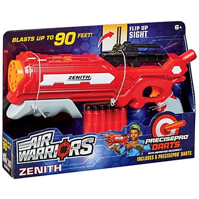 slide 1 of 1, Air Warriors Zenith Blaster - Red, 1 ct