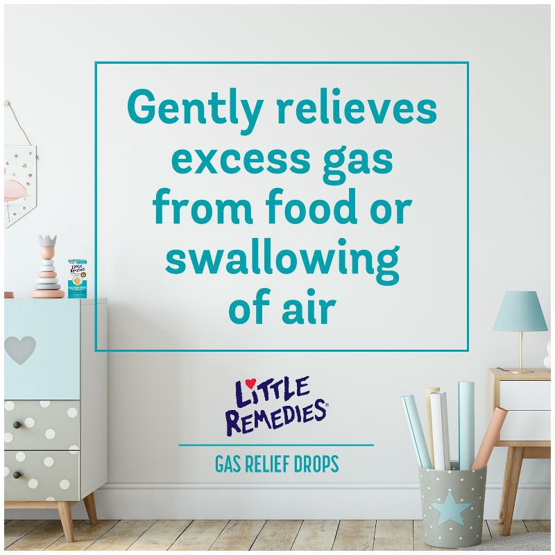 slide 5 of 7, Little Remedies Gas Relief Drops for Babies - Natural Berry - 1 fl oz, 1 fl oz