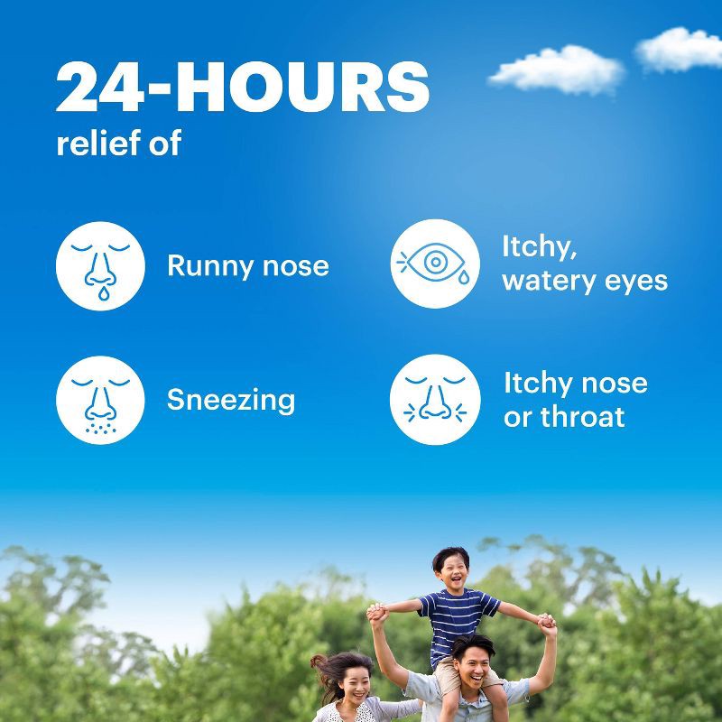 slide 5 of 10, Children's Claritin Loratadine Allergy Relief 24 Hour Non-Drowsy Grape Liquid - 4 fl oz, 4 fl oz