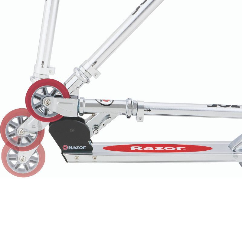 slide 3 of 7, Razor A 2-Wheel Kick Scooter - Red, 1 ct