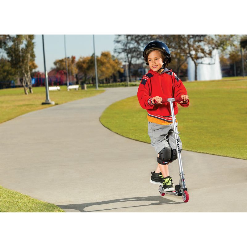 slide 7 of 7, Razor A 2-Wheel Kick Scooter - Red, 1 ct