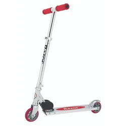 Razor A 2-Wheel Kick Scooter - Red: Steel & Aluminum Frame, Urethane Wheels