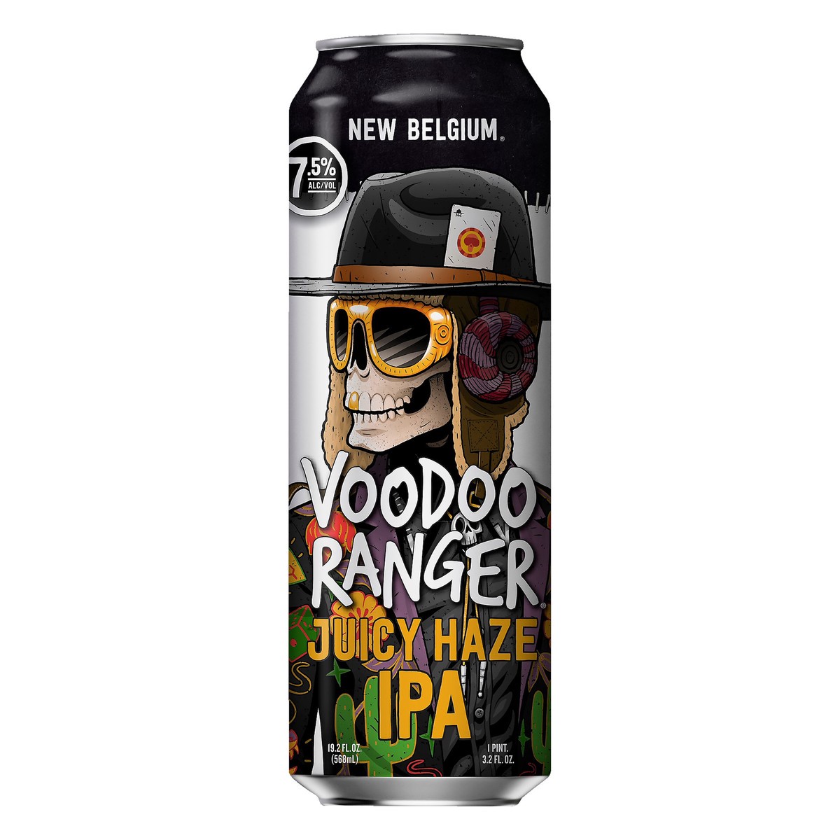 slide 1 of 4, Voodoo Ranger Juicy Haze IPA Beer, 19.20 fl oz