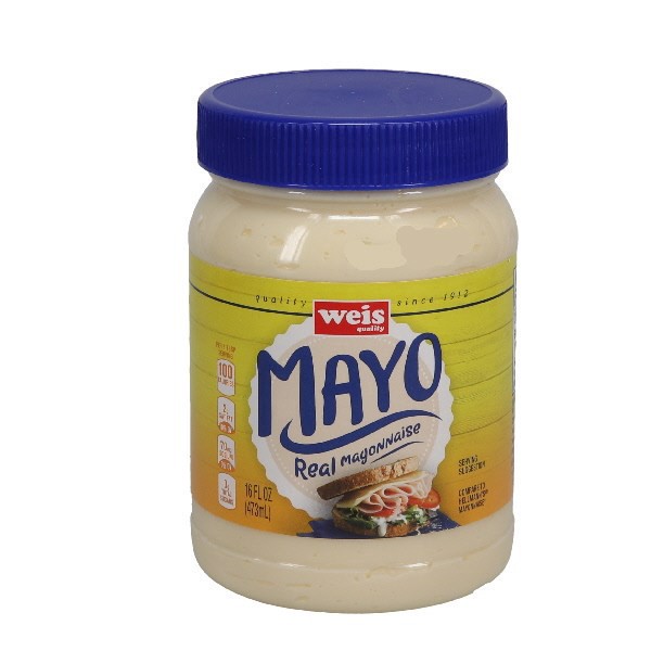 slide 1 of 1, Weis Quality Classic Mayo Real Mayonnaise, 15 fl oz