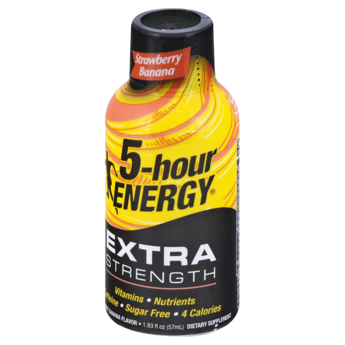 slide 3 of 9, 5-hour ENERGY Shot, Extra Strength, Strawberry Banana, 1 ct