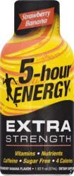 5-hour ENERGY, Extra Strength, Strawberry Banana, Shot, 1.93 oz.