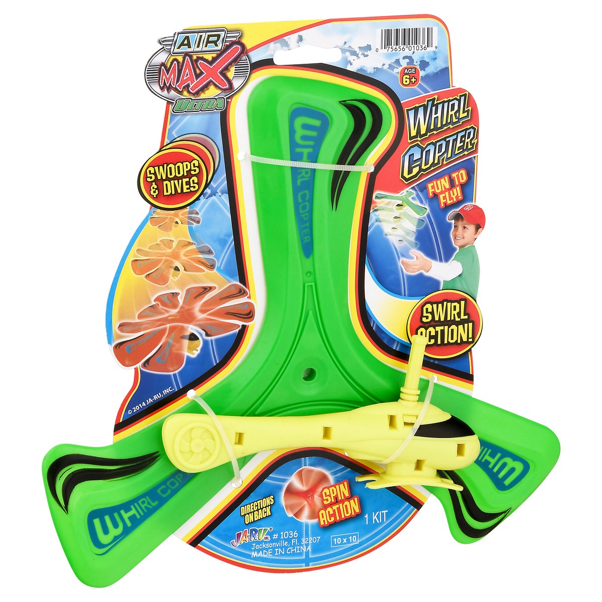 slide 12 of 12, Airmax Air Max Ultra Age 6+ Whirl Copter 1 ea, 1 ct