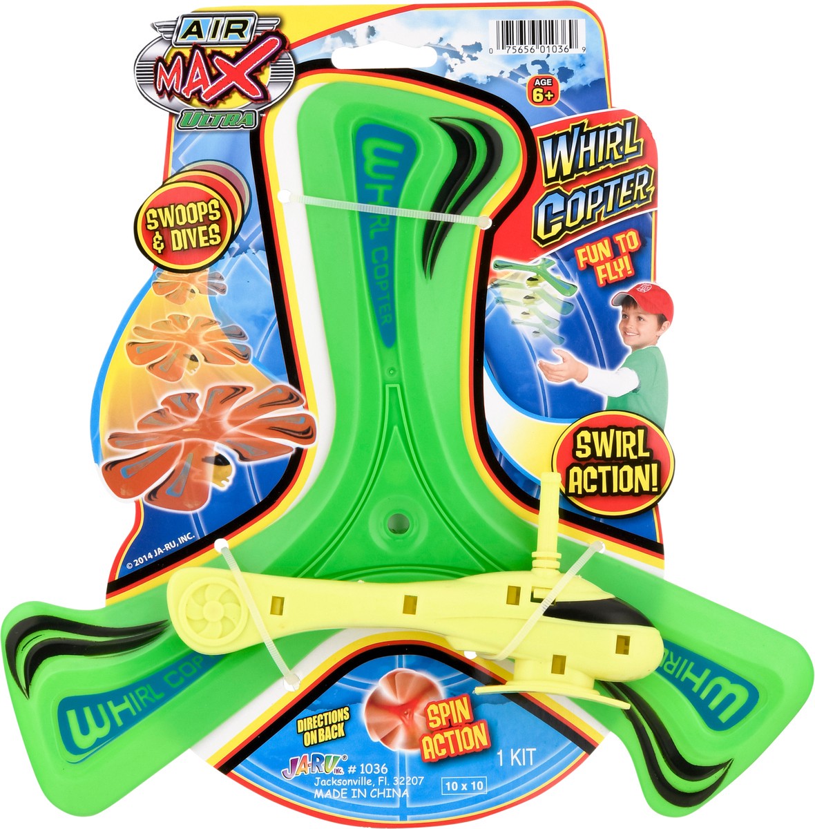 slide 11 of 12, Airmax Air Max Ultra Age 6+ Whirl Copter 1 ea, 1 ct