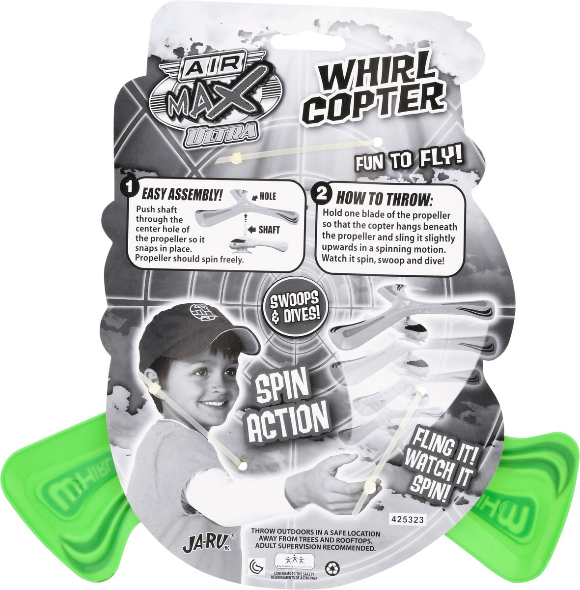 slide 5 of 12, Airmax Air Max Ultra Age 6+ Whirl Copter 1 ea, 1 ct