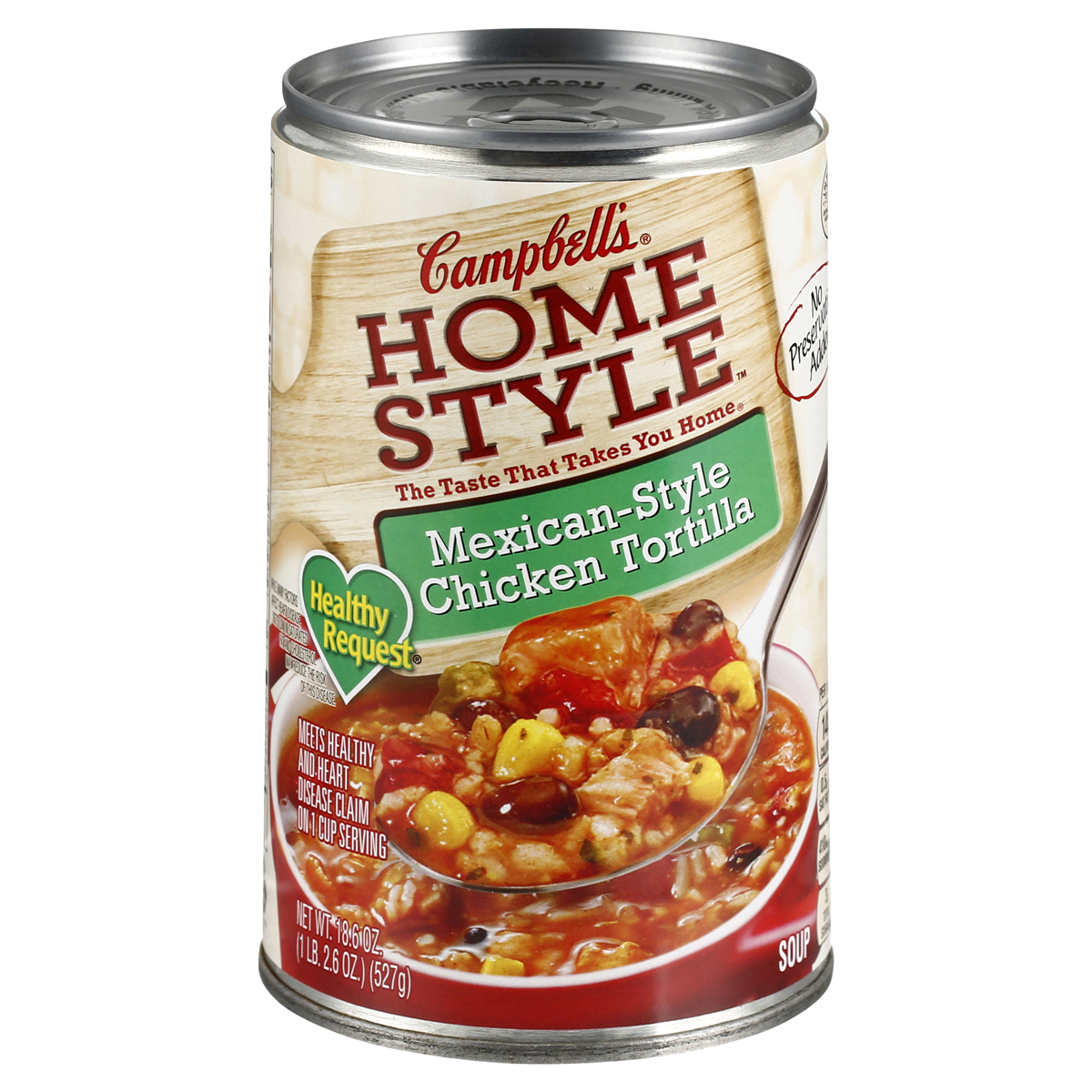 Campbell's Homestyle Healthy Request Mexican-Style Chicken Tortilla ...