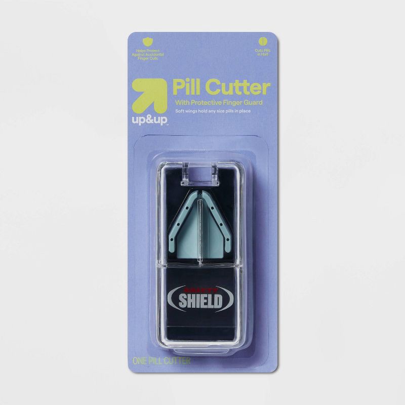 slide 1 of 3, Safety Shield Tablet Cutter - 1ct - up&up™ (Color May Vary), 1 ct