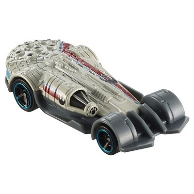 slide 1 of 1, Hot Wheels Star Wars Carships Millennium Falcon Vehicle, 1 ct