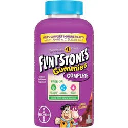The Flintstones Complete Gummies - Assorted Flavors -180ct