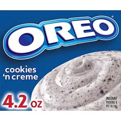 Jell-O Oreo Cookies 'n Creme Instant Pudding & Pie Filling Mix - 4.2 Oz