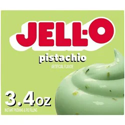 Jell-O Pistachio Artificially Flavored Instant Pudding & Pie Filling Mix - 3.4 Oz.