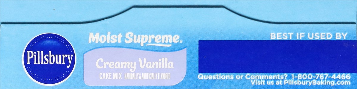 slide 4 of 13, Pillsbury Moist Supreme Creamy Vanilla Cake Mix 15.25 oz, 15.25 oz